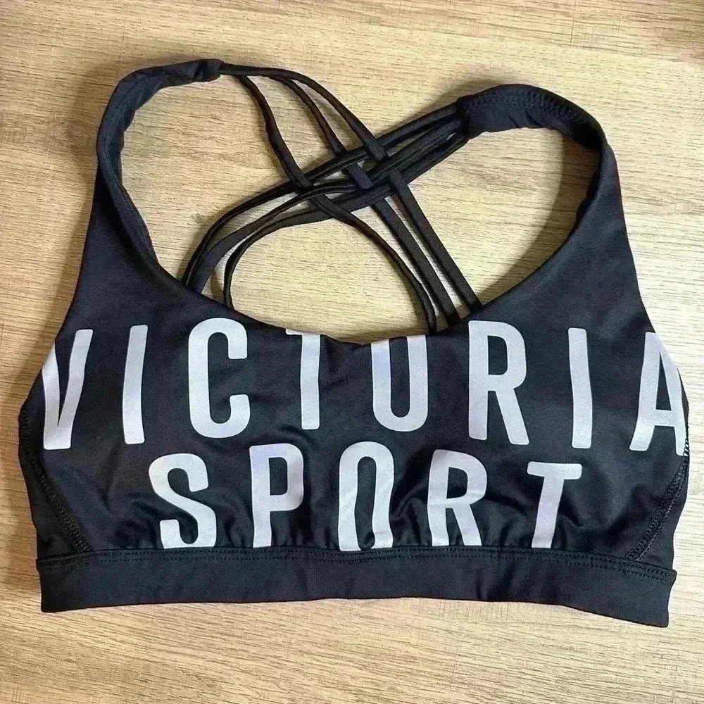 Victoria’s Secret black sports bra sz S